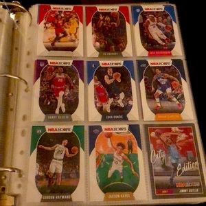 2020 Hoops Basket ball cards